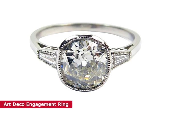 art-deco-engagement ring styles