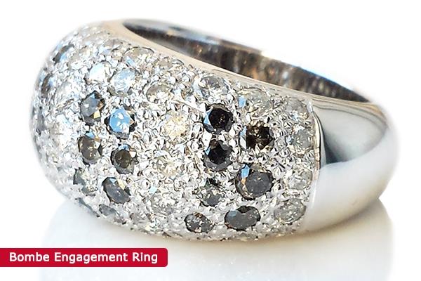 Bombe engagement ring styles