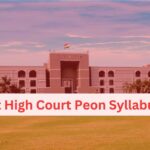 Gujarat High Court Peon Syllabus 2024